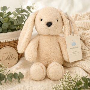 Cloud Island Cream Bunny Plush Baby Lovey Rabbit Soft Toy NWT 12” Target